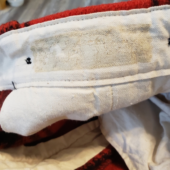 Vintage Wool Buffalo Plaid Hunting Pants Men 33x29 Red Lumberjack Outdoor Unisex - Picture 12 of 14